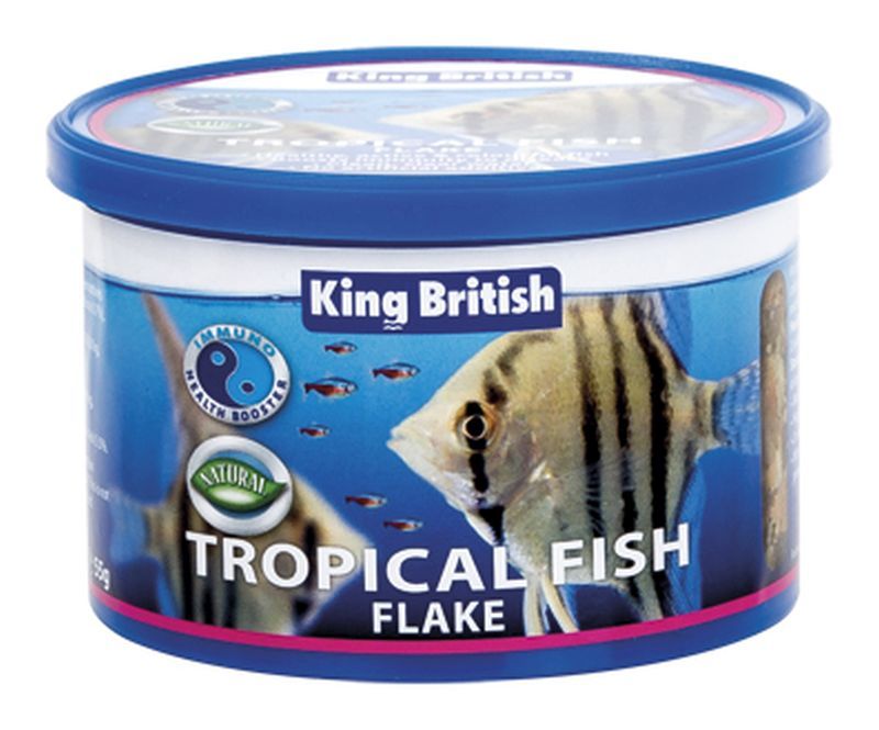King British Tropical Fish Flake 55g